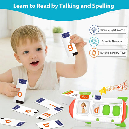 Jeu d’orthographe interactif: 107 Cartes Montessori Parlantes en Anglais "Orange"