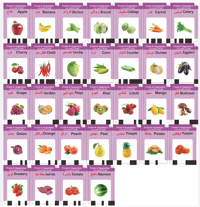 Lecteur de Cartes Éducatives en Arabe